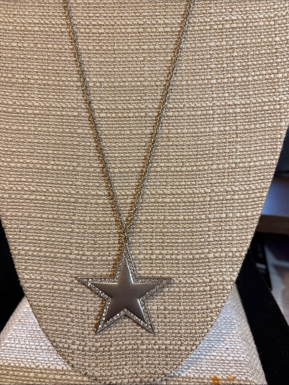 Lane Bryant Gold Star Pendant Necklace